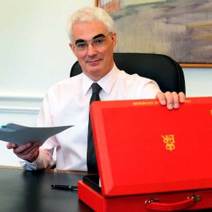 Chancellor of the Exchequer, Alistair Darling 